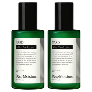 나드 딥 모이스처 올인원 로션 아쿠아우디, 200ml, 2개