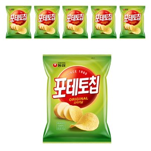 포테토칩 오리지널, 60g, 6개