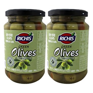 (주)동서 리치스 그린 올리브, 365g, 2개