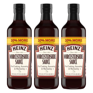 하인즈 우스터 소스, 532ml, 3개