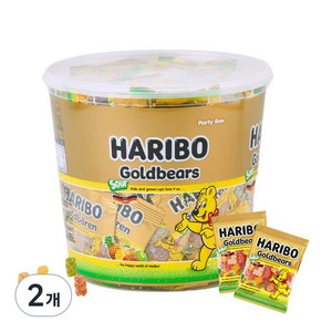 하리보 골드베어 사우어 젤리, 870g, 2개