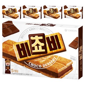오리온 비쵸비 비스켓, 125g, 5개