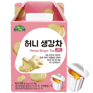 오가닉스토리 허니 생강차, 30g, 15개입, 1개