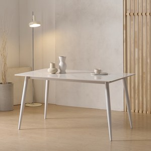 공간사이 피드 1400 세라믹 사각 식탁 테이블 방문설치