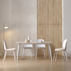 파로마 알라 1400 세라믹 식탁 + 의자 4P 세트 4인용 방문설치