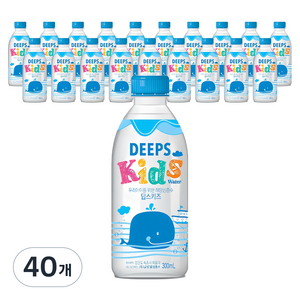 딥스 키즈 해양심층수, 300ml, 40개