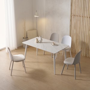 파로마 알라 1400 세라믹 식탁 + 의자 4P 세트 4인용 방문설치