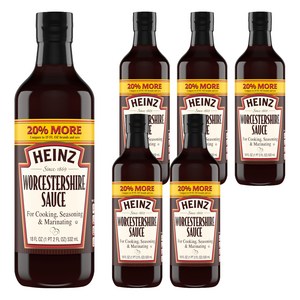 하인즈 우스터 소스, 532ml, 6개