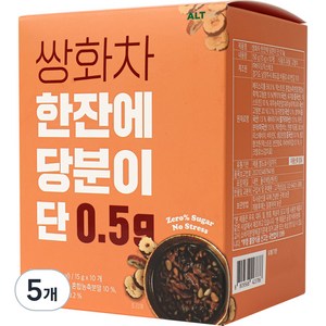 알티스트 쌍화차 한잔에 당분이 단 0.5g, 15g, 10개입, 5개