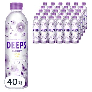 Deeps 골드 해양심층수, 500ml, 40개