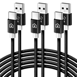 홈플래닛 C타입 패브릭 고속충전 케이블