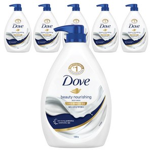 도브 뷰티 너리싱 바디워시, 1kg, 6개