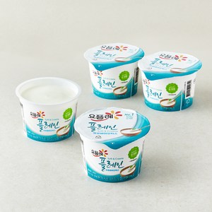 요플레 플레인, 180g, 4개