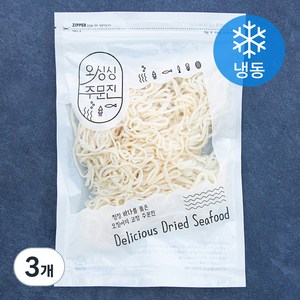 백진미 오징어 (냉동), 350g, 3개