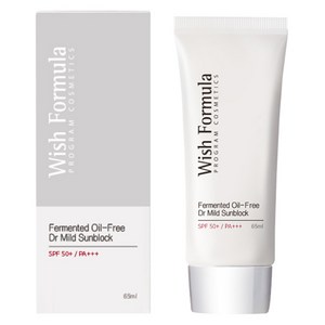 위시포물러 발효 오일프리 닥터 마일드 선블럭 SPF50+ PA+++, 65ml, 1개