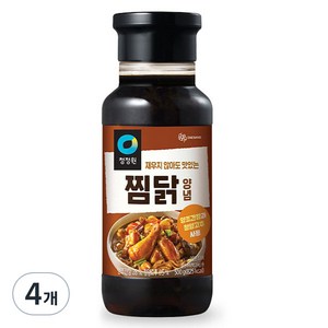 청정원 찜닭 양념, 500g, 4개