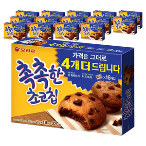 촉촉한초코칩, 320g, 15개