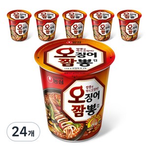 오징어짬뽕 컵 67g, 24개