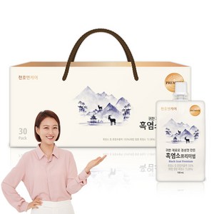 천호엔케어 귀한 재료로 정성껏 만든 흑염소즙 프리미엄 30p, 3000ml, 1개