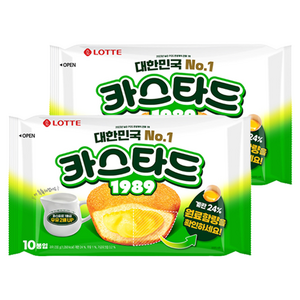 롯데카스타드 오리지널, 230g, 2개