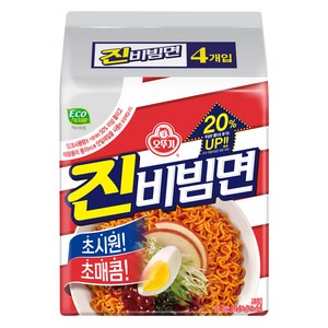 오뚜기 진비빔면, 4개