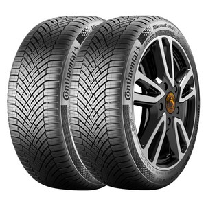 콘티넨탈타이어 올시즌콘택트2 245/45R18, 출장장착, 2개