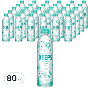 딥스 해양심층수 그린, 500ml, 80개
