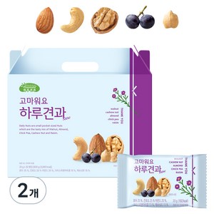 하루견과 고마워요 믹스넛, 20g, 60개