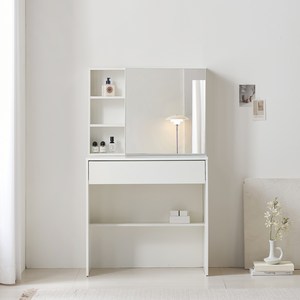 하모벨 비엔 도어형 수납 거울 화장대 800 방문설치