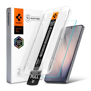 슈피겐 글라스tR 이지핏 휴대폰 액정보호필름 2p 세트 AGL11068