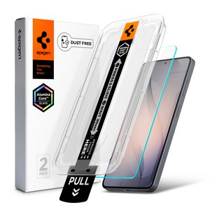 슈피겐 글라스tR 이지핏 휴대폰 액정보호필름 2p 세트 AGL11079