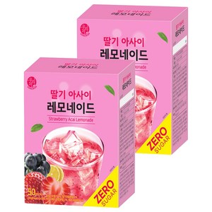 우리차 딸기 아사이 레모네이드