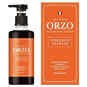 고은담 프리미엄 오르조 저당 보리차 진액, 280g, 1개