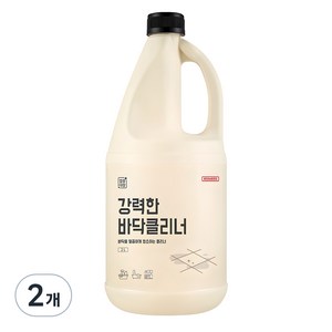 깔끔대장 강력한 바닥클리너, 2개, 2L