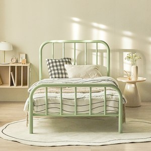 웰퍼니쳐 뽐므 스틸 침대 프레임 단품 방문설치