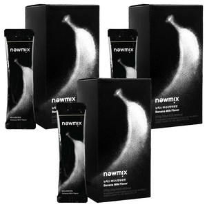 뉴믹스 바나나 우유맛 커피믹스, 10개입, 20g, 3개