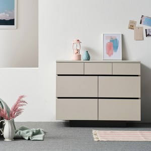 도모디자인 카르테 와이드 3단 7칸 서랍장 900 방문설치