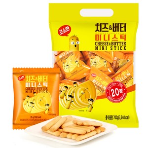 고소한 치즈 앤 버터 미니스틱, 700g, 1개