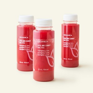 올가니카 ABC주스, 190ml, 3입
