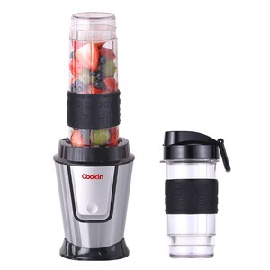 쿠킨 트라이탄 고속 파워 믹서기 KEM-KD910CP + 실버 텀블러 570ml + 400ml