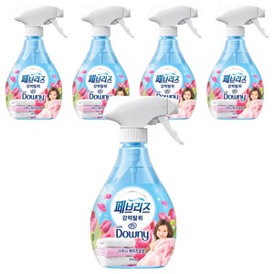 페브리즈 섬유탈취제 다우니 에이프릴향 본품, 370ml, 5개