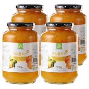 초록원 유자플러스감귤차, 2kg, 1개입, 4개