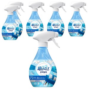 페브리즈 강력탈취 섬유탈취제 상쾌한향 본품, 370ml, 6개