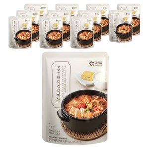 아워홈 칼칼한 돼지김치찌개, 300g, 12개