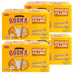 비비카 구카 누가 필링 크래커, 100g, 4개