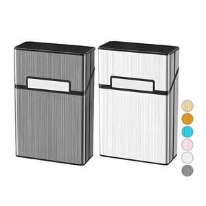 수스다 남성용 메탈 담배 케이스 2종 세트