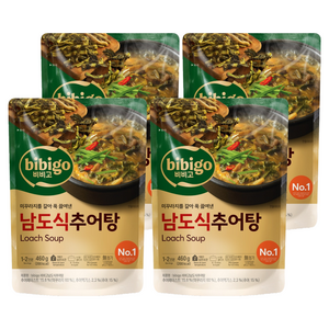 비비고 남도식 추어탕, 460g, 4개