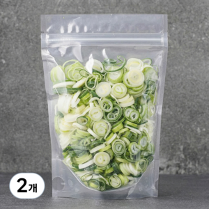대파 슬라이스, 150g, 2개