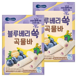 베베쿡 블루베리 쏙 곡물바 5g x 8p