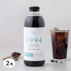 1994 콜드브루 원액 디카페인, 1000ml, 2개